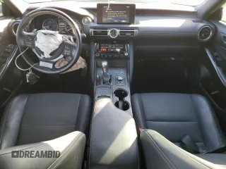 2021 Lexus IS with VIN JTHCA1D29M5113500, listed as a Copart auction lot 42600155 with 48,793 mi miles and Salvage Title. Bid and sale history available at carsss.com. Image 8.
