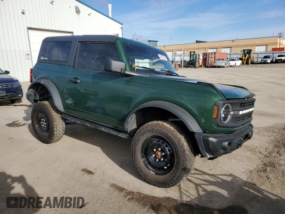 2023 Ford Bronco with VIN 1FMDE5AHXPLB36841, listed as a Copart auction lot 54527465 with Not Provided miles and Clean Title. Bid and sale history available at DreamBid. Image 4.