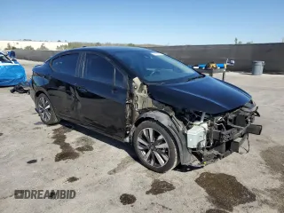 2020 Nissan Versa SR with VIN 3N1CN8FV3LL825704, listed as a Copart auction lot 49979355 with 165,884 mi miles and Salvage Title. Bid and sale history available at carsss.com. Image 4.