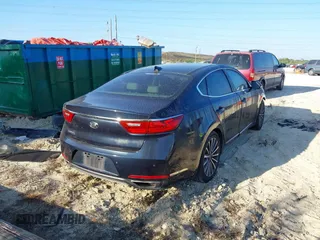 2017 Kia Cadenza Limited with VIN KNALC4J19H5077478, listed as a IAAI auction lot 41514106 with 152,702 mi miles. Bid and sale history available at carsss.com. Image 4.
