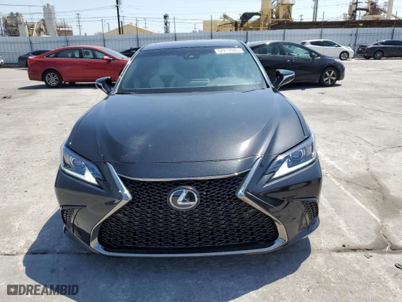 2023 Lexus ES with VIN 58AJZ1B14PU142056, listed as a Copart auction lot 52217085 with 30,837 mi miles and Salvage Title. Bid and sale history available at carsss.com. Image 5.