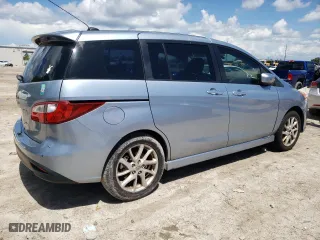 2012 Mazda Mazda5 Grand Touring with VIN JM1CW2DL1C0125945, listed as a Copart auction lot 63860204 with 136,809 mi miles and Salvage Title. Bid and sale history available at carsss.com. Image 3.