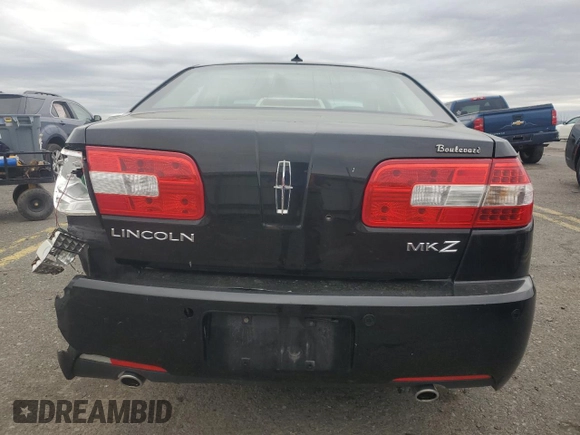 2008 Lincoln MKZ with VIN 3LNHM26T88R607985, listed as a Copart auction lot 52194065 with 146,509 mi miles and Salvage Title. Bid and sale history available at carsss.com. Image 6.