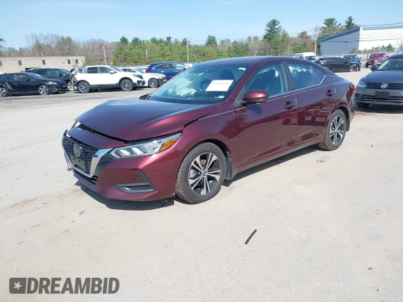 2020 Nissan Sentra SV z VIN 3N1AB8CV3LY282894, wystawiony jako IAAI lot #42125194 z przebiegiem 51 165 mil mil oraz . Historia ofert i sprzedaży dostępna na DreamBid. Obrazek 17.