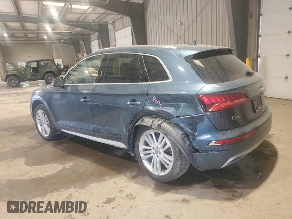 2018 Audi Q5 Prestige with VIN WA1CNAFY3J2130517, listed as a Copart auction lot 48870875 with 53,562 mi miles and Salvage Title. Bid and sale history available at carsss.com. Image 2.