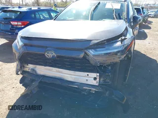 2024 Toyota RAV4 Hybrid XSE with VIN 4T3E6RFV7RU147226, listed as a IAAI auction lot 41858238 with 26,549 mi miles. Bid and sale history available at carsss.com. Image 6.