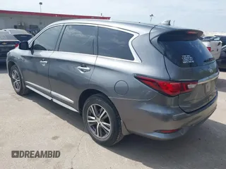 2019 Infiniti QX60 PURE with VIN 5N1DL0MM2KC514807, listed as a IAAI auction lot 41888970 with 71,561 mi miles. Bid and sale history available at carsss.com. Image 3.