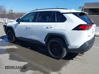 2021 Toyota RAV4 Hybrid LE with VIN 4T3M6RFV7MU027172, listed as a IAAI auction lot 41829723 with 262,619 mi miles. Bid and sale history available at carsss.com. Image 3.