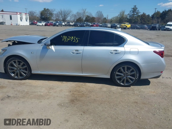 2013 Lexus GS 350 with VIN JTHCE1BL6D5017064, listed as a IAAI auction lot 41902935 with 147,881 mi miles. Bid and sale history available at carsss.com. Image 14.