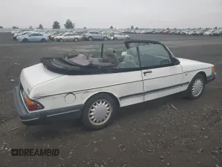 1992 Saab 900 z VIN YS3AK76E3N7007347, wystawiony jako Copart lot #83771454 z przebiegiem 113 408 mil mil oraz Szkoda całkowita • Salvage title. Historia ofert i sprzedaży dostępna na DreamBid. Obrazek 3.
