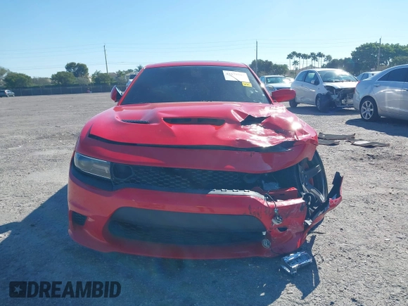 2019 Dodge Charger SRT Hellcat with VIN 2C3CDXL90KH635808, listed as a IAAI auction lot 41679587 with 43,940 mi miles and . Bid and sale history available at DreamBid. Image 12.