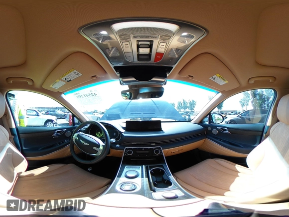 2024 Genesis GV80 with VIN KMUHCESC8RU185576, listed as a IAAI auction lot 42541291 with 17,908 mi miles and . Bid and sale history available at DreamBid. Image 21.