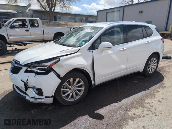 2019 Buick Envision Essence with VIN LRBFXCSA5KD003094, listed as a Copart auction lot 51272905 with 67,221 mi miles and Salvage Title. Bid and sale history available at carsss.com. Image 1.