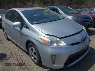 2012 Toyota Prius One with VIN JTDKN3DU2C5466786, listed as a IAAI auction lot 42090567 with 122,120 mi miles. Bid and sale history available at carsss.com. Image 1.