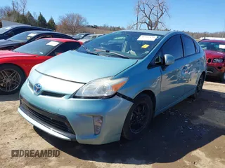 2012 Toyota Prius One with VIN JTDKN3DU2C1583355, listed as a IAAI auction lot 41722170 with 83,821 mi miles. Bid and sale history available at carsss.com. Image 2.