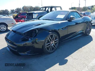 2020 Jaguar F-Type with VIN SAJD85FV9LCK65563, listed as a IAAI auction lot 41862418 with 22,807 mi miles and . Bid and sale history available at DreamBid. Image 2.