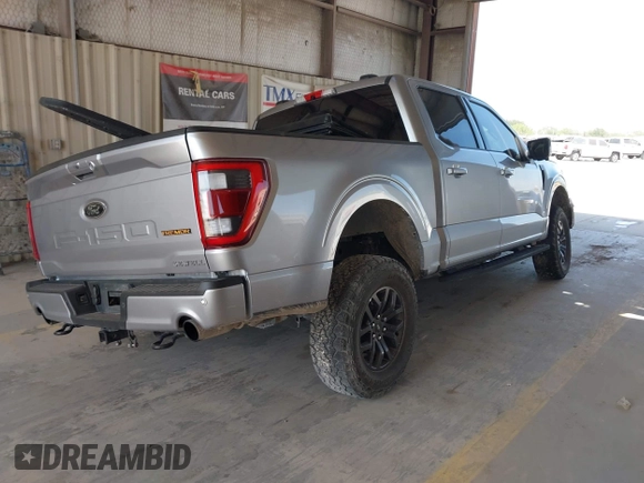 2022 Ford F-150 XL with VIN 1FTEW1E87NFC14464, listed as a IAAI auction lot 42262127 with 39,614 mi miles and . Bid and sale history available at DreamBid. Image 4.
