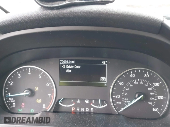 2019 Ford EcoSport SE with VIN MAJ6S3GL2KC263846, listed as a IAAI auction lot 41741329 with 70,094 mi miles. Bid and sale history available at carsss.com. Image 7.