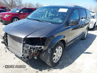 2015 Chrysler Town & Country Touring with VIN 2C4RC1BG9FR538421, listed as a IAAI auction lot 42055002 with 152,804 mi miles. Bid and sale history available at carsss.com. Image 2.