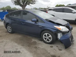 2012 Toyota Prius One with VIN JTDKN3DUXC1520181, listed as a Copart auction lot 48565555 with 158,252 mi miles and Salvage title. Bid and sale history available at DreamBid. Image 4.