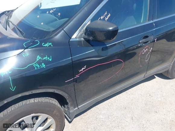 2016 Nissan Rogue SV with VIN KNMAT2MT9GP604627, listed as a IAAI auction lot 41763234 with 173646 miles. Bid and sale history available at carsss.com. Image 19.