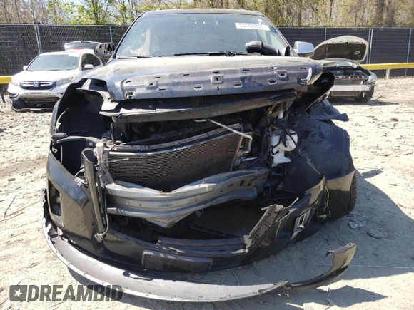 2015 GMC Terrain Denali with VIN 2GKFLZE3XF6318074, listed as a Copart auction lot 53502895 with 158,431 mi miles and Salvage title. Bid and sale history available at DreamBid. Image 5.