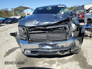 2021 Chevrolet Silverado 1500 LTZ with VIN 3GCUYGET9MG202150, listed as a Copart auction lot 76463424 with 49,644 mi miles and Salvage Title. Bid and sale history available at DreamBid. Image 5.