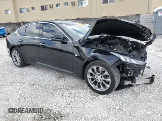 2021 Cadillac CT5 Premium Luxury with VIN 1G6DN5RK4M0144115, listed as a Copart auction lot 47977965 with 73,122 mi miles and Non Repairable. Bid and sale history available at DreamBid. Image 4.