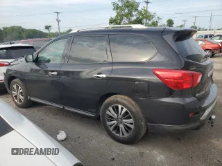2018 Nissan Pathfinder SL with VIN 5N1DR2MN6JC632750, listed as a Copart auction lot 59013495 with 215,562 mi miles and Salvage title. Bid and sale history available at DreamBid. Image 2.