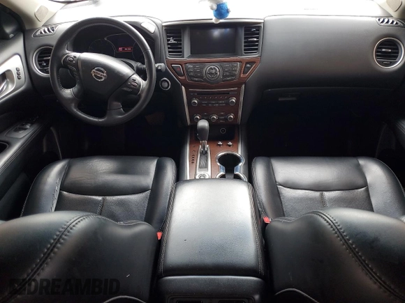 2017 Nissan Pathfinder SV with VIN 5N1DR2MM0HC661484, listed as a Copart auction lot 54237545 with 138,450 mi miles and Salvage title. Bid and sale history available at DreamBid. Image 8.