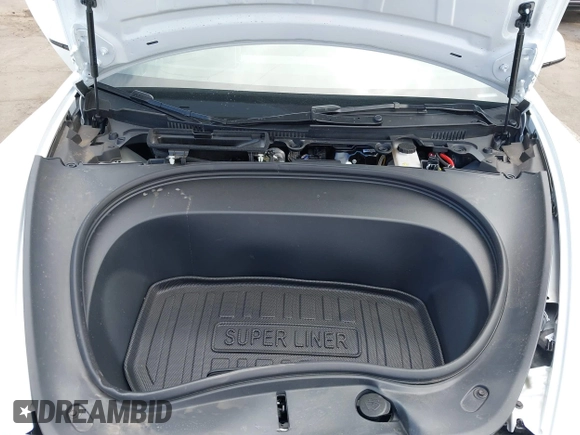 2025 Tesla Model 3 Long Range with VIN 5YJ3E1EA9SF943028, listed as a IAAI auction lot 42372207 with 3,975 mi miles and . Bid and sale history available at DreamBid. Image 10.