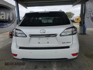 2012 Lexus RX 350 with VIN 2T2BK1BA9CC145574, listed as a Copart auction lot 53863225 with 76,555 mi miles and Salvage Title. Bid and sale history available at DreamBid. Image 6.