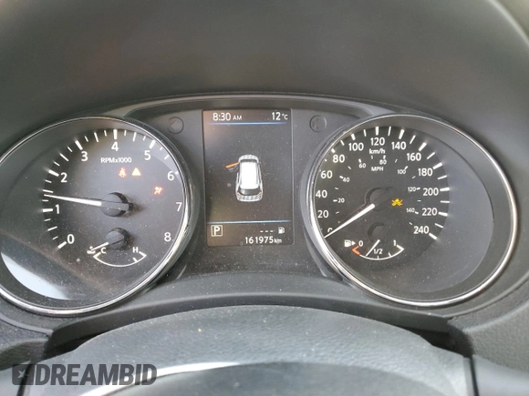 2019 Nissan Rogue SL with VIN 5N1AT2MV2KC742474, listed as a Copart auction lot 51065215 with 161,975 mi miles and Salvage Title. Bid and sale history available at carsss.com. Image 9.