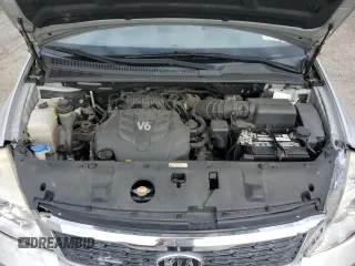 2012 Kia Sedona LX with VIN KNDMG4C79C6496785, listed as a Copart auction lot 73310344 with 130,243 mi miles and Salvage Title. Bid and sale history available at carsss.com. Image 12.