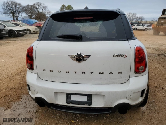 2016 MINI Cooper Countryman S with VIN WMWZC3C53GWP53470, listed as a Copart auction lot 44447875 with 187,554 mi miles and Salvage Title. Bid and sale history available at carsss.com. Image 6.