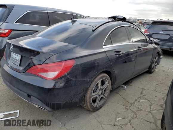 2019 Mercedes-Benz CLA 250 with VIN WDDSJ4EB1KN720118, listed as a Copart auction lot 44246364 with 50,466 mi miles and . Bid and sale history available at DreamBid. Image 3.