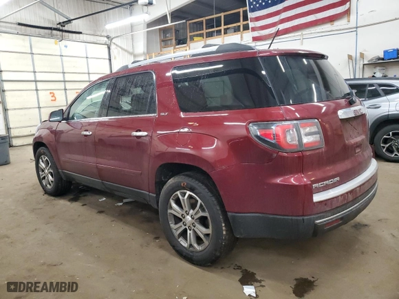 2015 GMC Acadia SLT with VIN 1GKKVRKD0FJ171482, listed as a Copart auction lot 47742635 with 169,049 mi miles and Salvage Title. Bid and sale history available at carsss.com. Image 2.