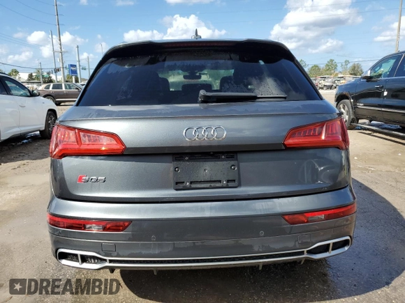 2018 Audi SQ5 Prestige with VIN WA1C4AFY2J2210541, listed as a Copart auction lot 78900774 with Not Provided miles and Non Repairable. Bid and sale history available at DreamBid. Image 6.