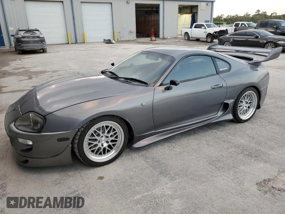 1996 Toyota Supra с VIN JZA800034162, выставлен на аукционе Copart как лот 80046394 с пробегом 86 285 миль миль и Чистый • Clean title. История ставок и продаж доступна на DreamBid. Изображение 1.