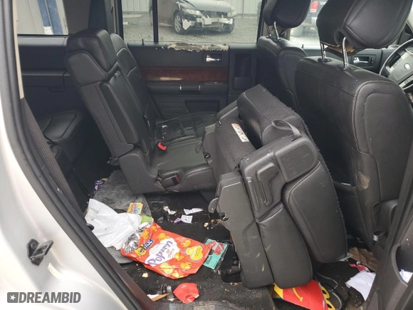 2012 Ford Flex Limited with VIN 2FMGK5DC6CBD14454, listed as a Copart auction lot 46037585 with 156,058 mi miles and Salvage Title. Bid and sale history available at carsss.com. Image 10.