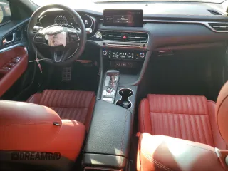 2024 Genesis G70 2.5T with VIN KMTG34SC1RU136438, listed as a Copart auction lot 44354645 with 11,831 mi miles and Salvage Title. Bid and sale history available at carsss.com. Image 8.