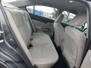 2013 Honda Civic LX z VIN 2HGFB2F50DH509088, wystawiony jako Copart lot #59660625 z przebiegiem 292 774 mil mil oraz Szkoda całkowita • Salvage title. Historia ofert i sprzedaży dostępna na DreamBid. Obrazek 10.