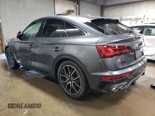 2024 Audi SQ5 Sportback Premium Plus with VIN WA124AFY0R2138097, listed as a Copart auction lot 79885334 with 73 mi miles and Salvage Title. Bid and sale history available at DreamBid. Image 2.