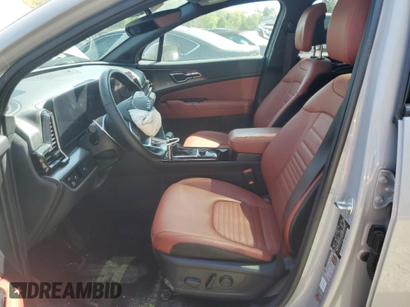 2024 Kia Sportage SX-Prestige with VIN 5XYK5CDF6RG189254, listed as a Copart auction lot 53347875 with 27,967 mi miles and Salvage title. Bid and sale history available at DreamBid. Image 7.