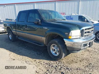 2003 Ford Super Duty F-250 XL with VIN 1FTNW21S23EA08088, listed as a IAAI auction lot 41671180 with 250,765 mi miles. Bid and sale history available at carsss.com. Image 1.