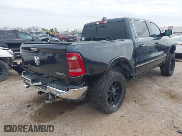2020 Ram 1500 Limited with VIN 1C6SRFHT5LN422246, listed as a IAAI auction lot 41948083 with 82,032 mi miles and . Bid and sale history available at DreamBid. Image 4.