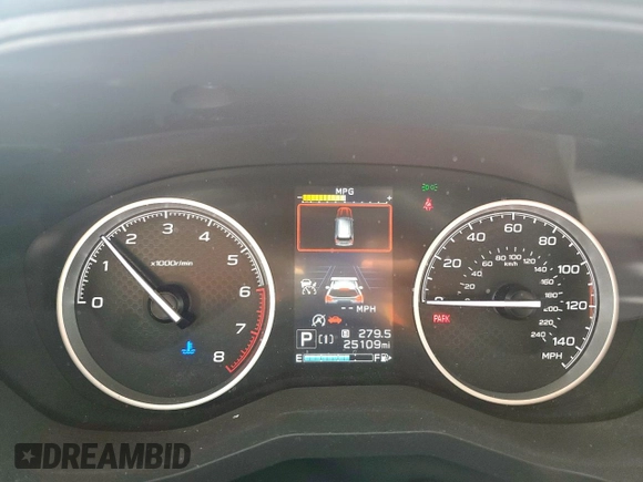 2020 Subaru Forester Limited with VIN JF2SKASC6LH597873, listed as a Copart auction lot 61239535 with 25,109 mi miles and Salvage title. Bid and sale history available at DreamBid. Image 9.