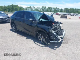 2023 Honda HR-V EX-L with VIN 3CZRZ1H77PM711751, listed as a IAAI auction lot 41489501 with 19,193 mi miles and . Bid and sale history available at DreamBid. Image 1.