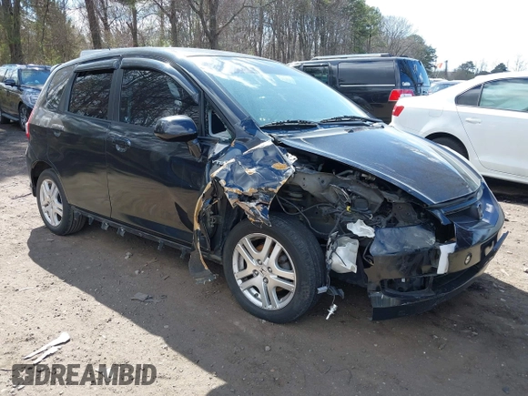 2008 Honda Fit Sport with VIN JHMGD38668S016439, listed as a IAAI auction lot 42052182 with 115,416 mi miles. Bid and sale history available at carsss.com. Image 6.