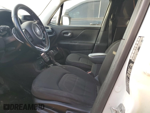 2017 Jeep Renegade Altitude with VIN ZACCJABB7HPG47869, listed as a Copart auction lot 50397575 with Not Provided miles and Salvage Title. Bid and sale history available at DreamBid. Image 7.